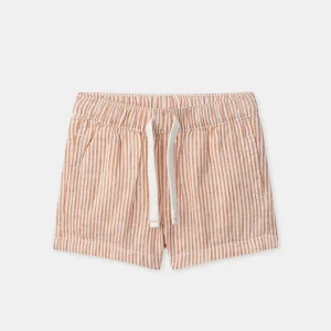 Short a righe arancioni Bebè Bambino