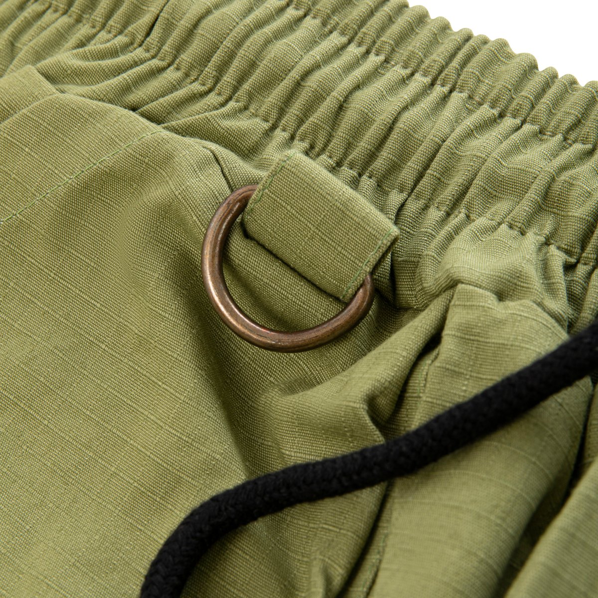 "RETROFUTURE CARGO" Ripstop Cargo Short Military Green - immagine 9