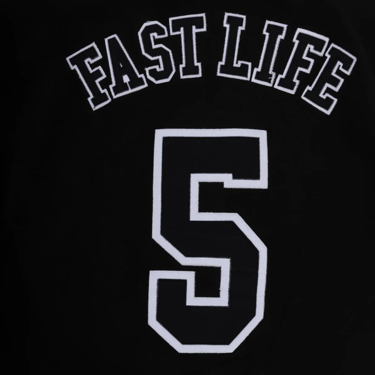 "HUSTLER FAST PRO" by Guè Hoodie Black - immagine 4