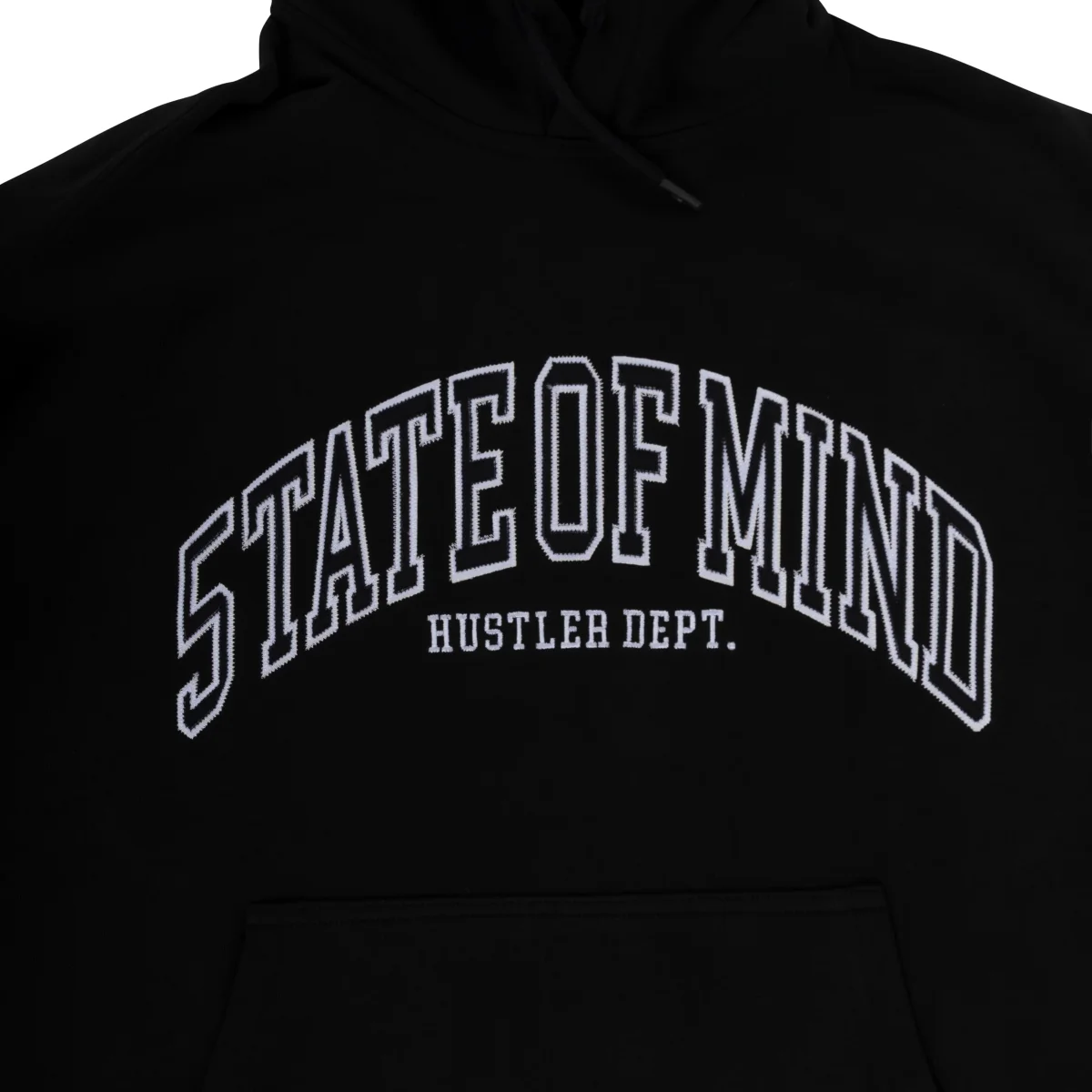 "HUSTLER FAST PRO" by Guè Hoodie Black - immagine 5