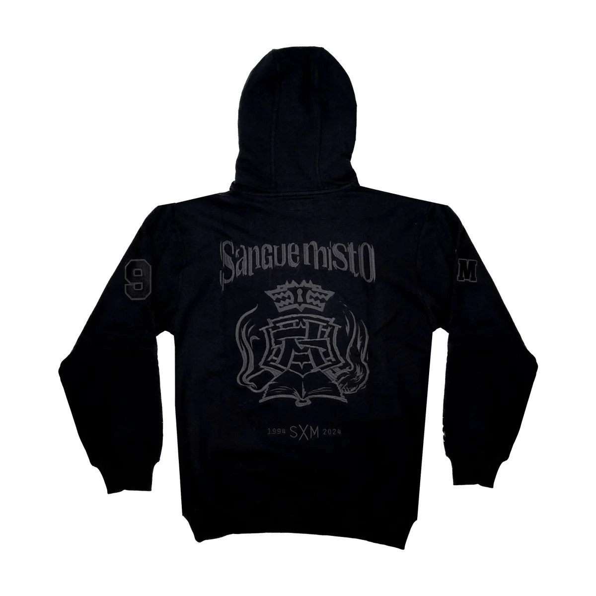 "5OM x SXM" XXX Anniversary Hoodie Black - immagine 3