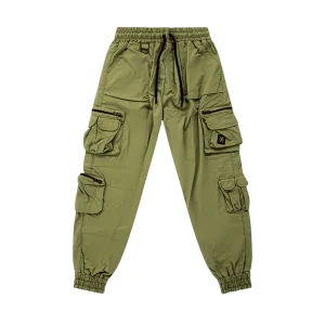 "RETROFUTURE CARGO" Jogger Military Green